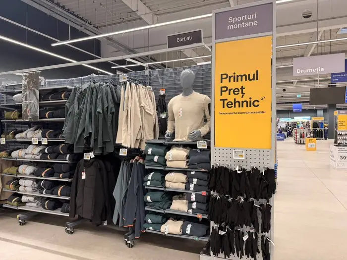 Puterea de cumpărare scade: Decathlon așteaptă +20% la gama ieftină