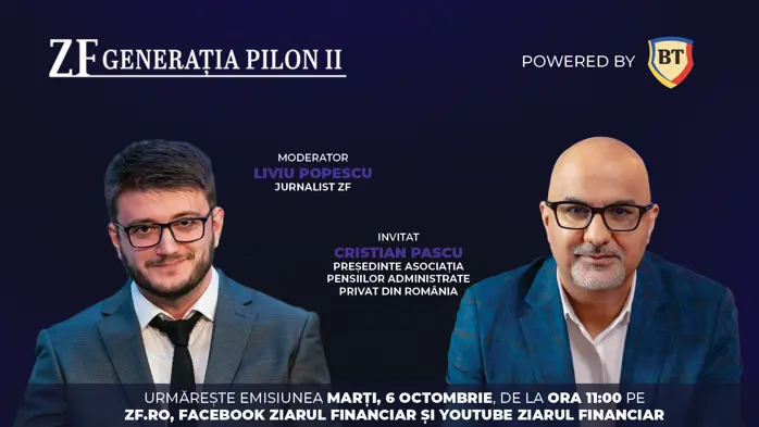 Cristian Pascu, APAPR: Fondurile de pensii au dat 8,6% mediu anualizat în 18 ani — peste inflație